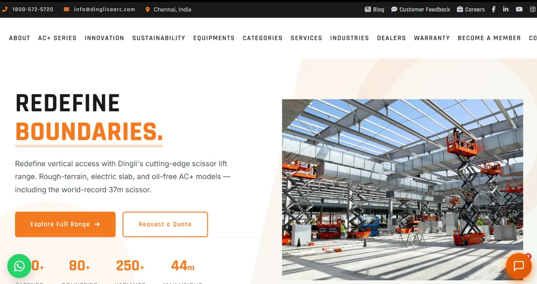 Dingli SAARC website project