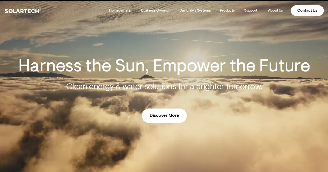 SolarTech website project