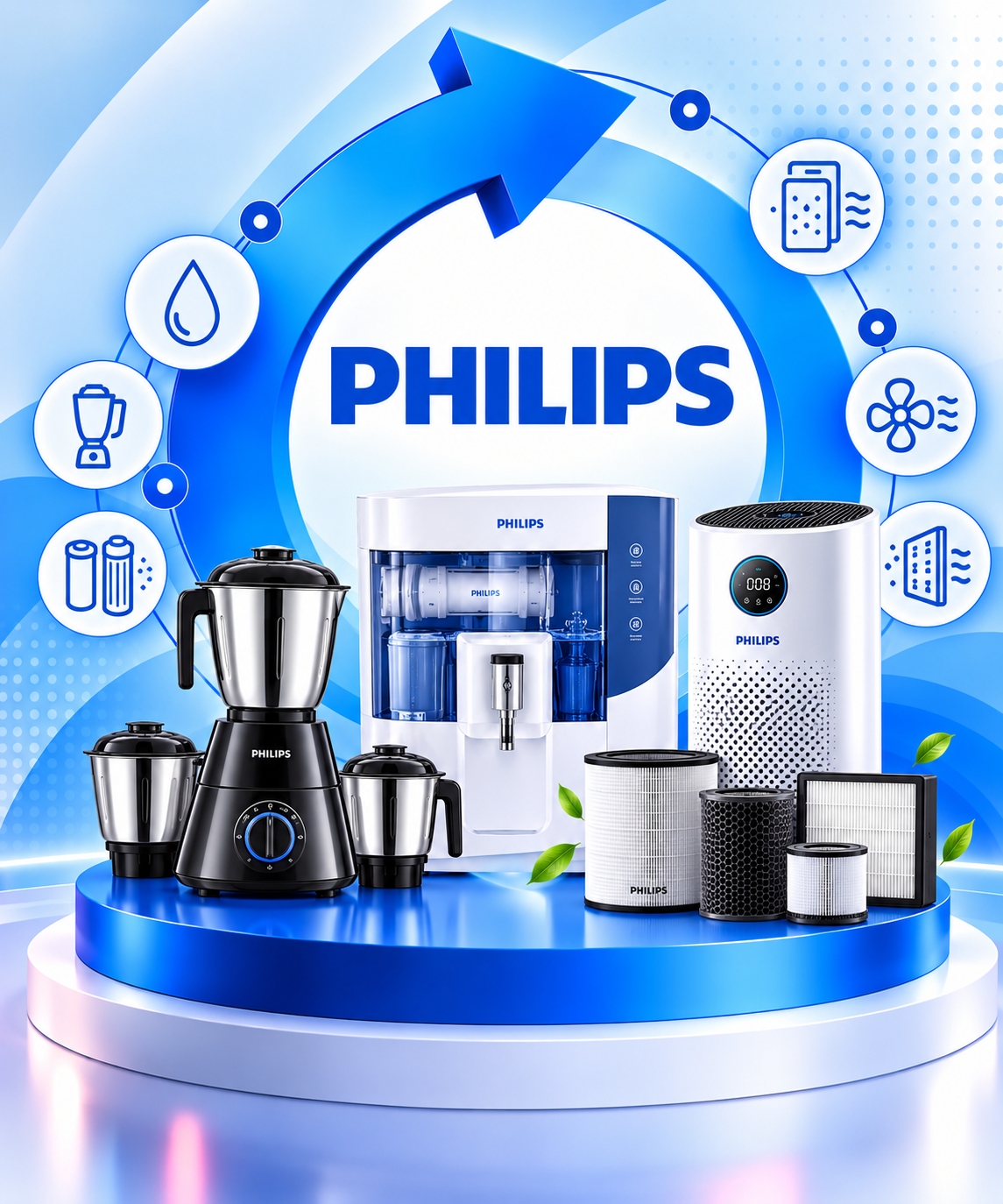 Philips lighting and air care products
